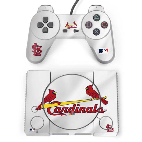 MLB St. Louis Cardinals Home Jersey PlayStation Classic Bundle Skin