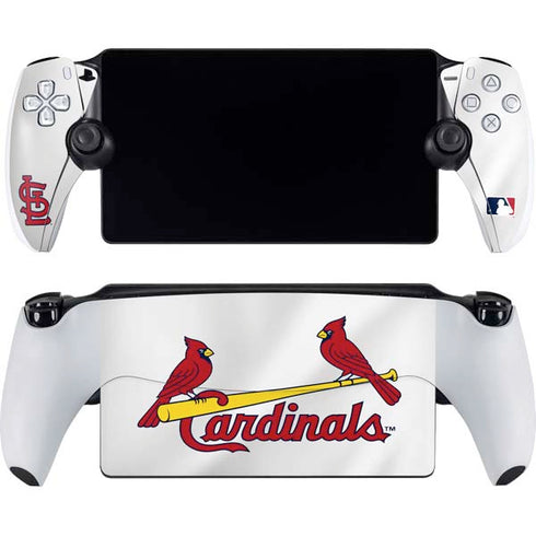 MLB St. Louis Cardinals Home Jersey PlayStation Portal Remote Player Skin
