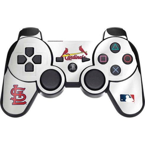 MLB St. Louis Cardinals Home Jersey PS3 Dual Shock wireless controller Skin