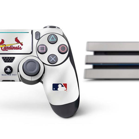 MLB St. Louis Cardinals Home Jersey PS4 Pro Bundle Skin