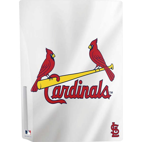 MLB St. Louis Cardinals Home Jersey PS5 Console Skin