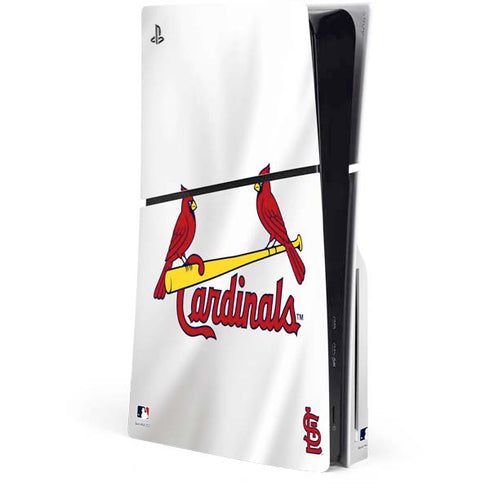 MLB St. Louis Cardinals Home Jersey PS5 Slim Disk Console Skin