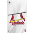 MLB St. Louis Cardinals Home Jersey PS5 Slim Disk Console Skin