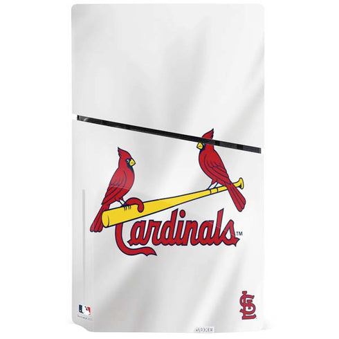 MLB St. Louis Cardinals Home Jersey PS5 Slim Disk Console Skin