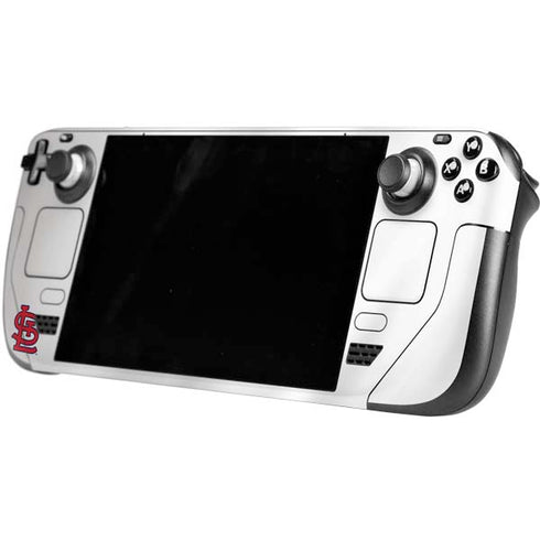 MLB St. Louis Cardinals Home Jersey Steam Deck Handheld Gaming Computer Skin