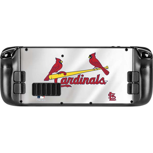 MLB St. Louis Cardinals Home Jersey Steam Deck Handheld Gaming Computer Skin