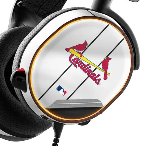 MLB St. Louis Cardinals Home Jersey SteelSeries Arctis 3 Skin