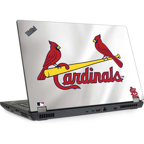 MLB St. Louis Cardinals Home Jersey Lenovo ThinkPad Skin