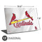 MLB St. Louis Cardinals Home Jersey Universal Laptop 13in (10.6 x 7.6in) Skin