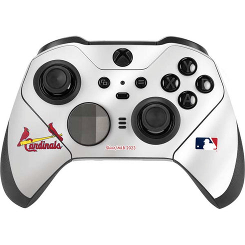 MLB St. Louis Cardinals Home Jersey Xbox Elite Wireless Controller Series 2 Skin