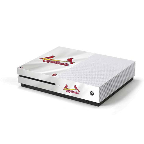 MLB St. Louis Cardinals Home Jersey Xbox One S Console Skin