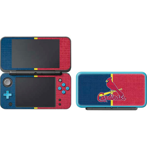 MLB St. Louis Cardinals Split Nintendo 2DS XL (2017) Skin