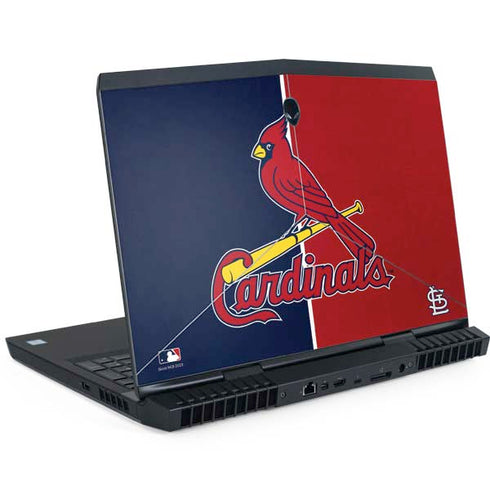 MLB St. Louis Cardinals Split Dell Alienware Skin