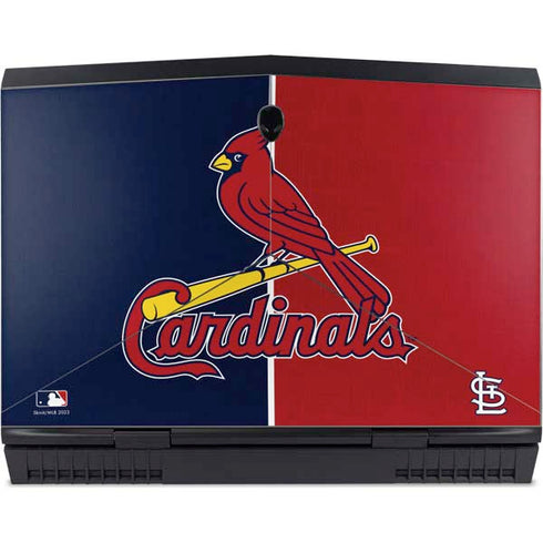 MLB St. Louis Cardinals Split Dell Alienware Skin