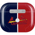MLB St. Louis Cardinals Split Apple AirPods (3rd Gen 2021) Skin