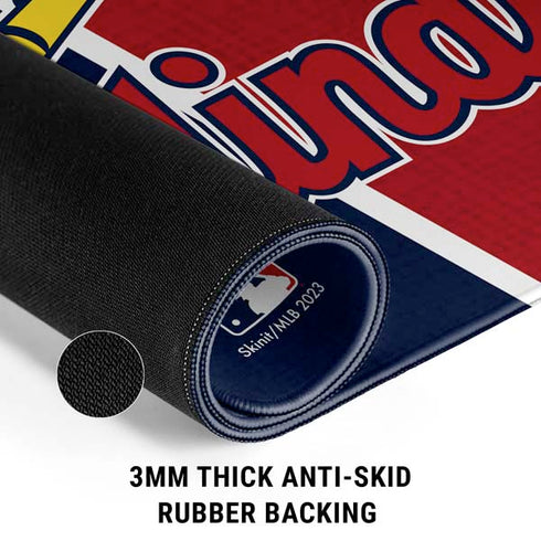 MLB St. Louis Cardinals Split Gaming Mouse Pad