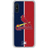 MLB St. Louis Cardinals Split Galaxy A10e Clear Case