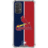 MLB St. Louis Cardinals Split Galaxy A32 5G Clear Case