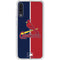 MLB St. Louis Cardinals Split Galaxy A50 Clear Case
