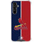 MLB St. Louis Cardinals Split Galaxy A54 5G Clear Case