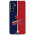 MLB St. Louis Cardinals Split Galaxy A54 5G Clear Case