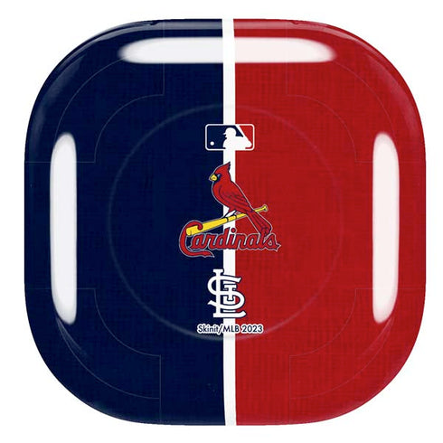 MLB St. Louis Cardinals Split Galaxy Buds Pro Skin