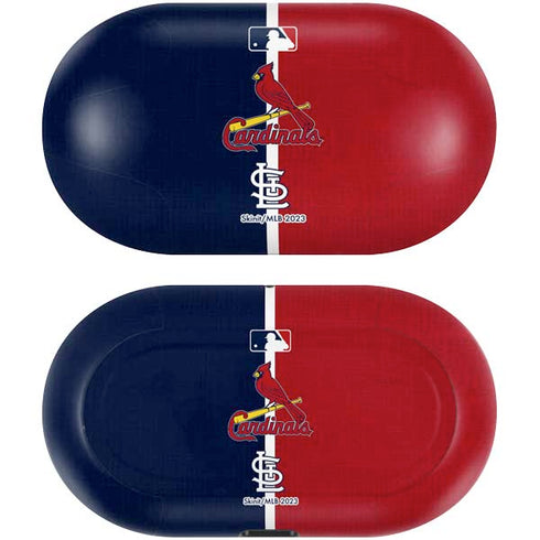 MLB St. Louis Cardinals Split Galaxy Buds Skin