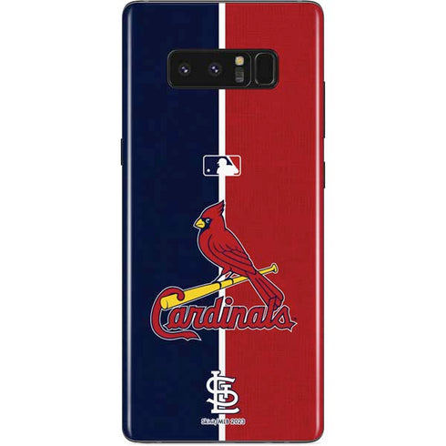 MLB St. Louis Cardinals Split Galaxy Note 8 Skin