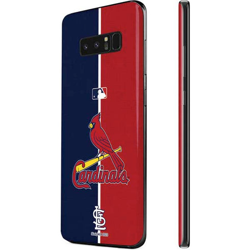 MLB St. Louis Cardinals Split Galaxy Note 8 Skin
