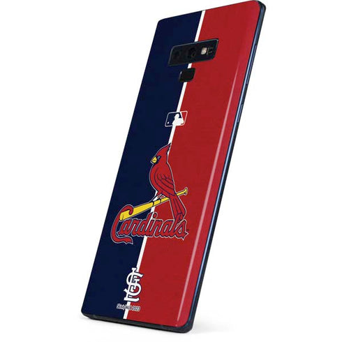 MLB St. Louis Cardinals Split Galaxy Note 9 Skin