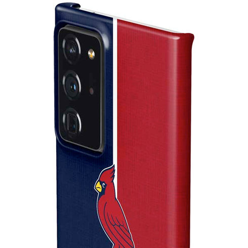 MLB St. Louis Cardinals Split Galaxy Note20 Ultra 5G Lite Case