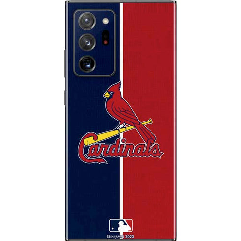 MLB St. Louis Cardinals Split Galaxy Note20 Ultra 5G Skin