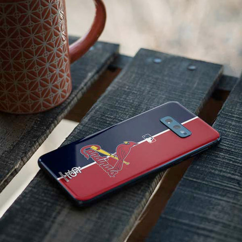 MLB St. Louis Cardinals Split Galaxy S10e Skin