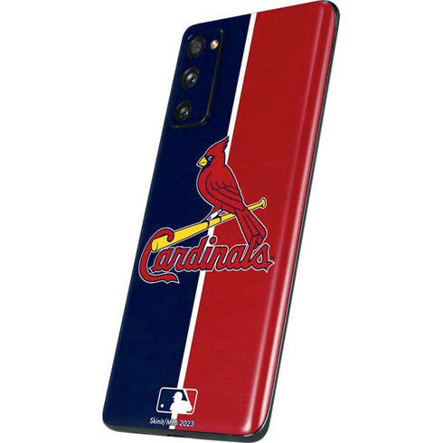 MLB St. Louis Cardinals Split Galaxy S20 Fan Edition Skin