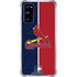 MLB St. Louis Cardinals Split Galaxy S20 FE Clear Case