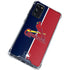 MLB St. Louis Cardinals Split Galaxy S20 FE Clear Case