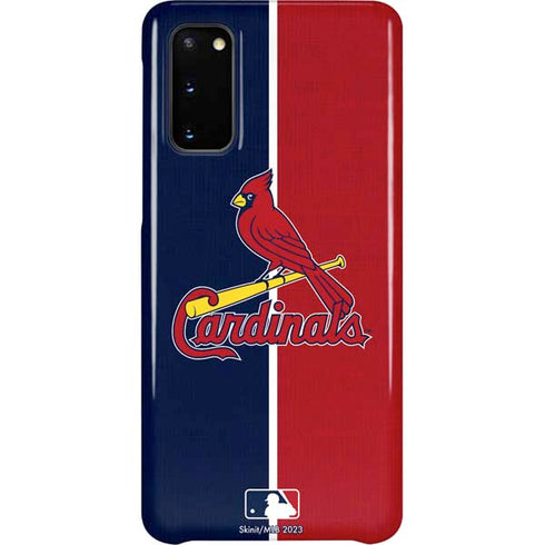 MLB St. Louis Cardinals Split Galaxy S20 Lite Case