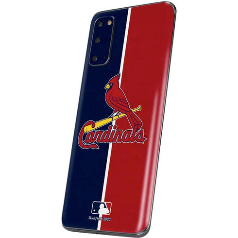 MLB St. Louis Cardinals Split Galaxy S20 Skin