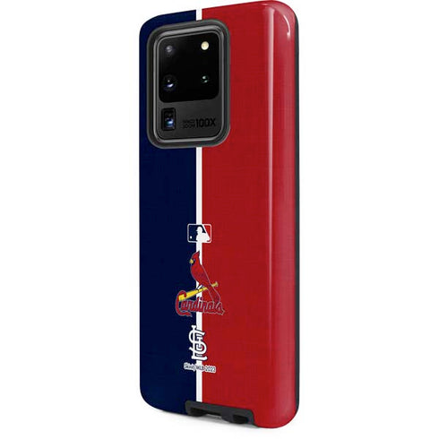 MLB St. Louis Cardinals Split Galaxy S20 Ultra 5G Pro Case