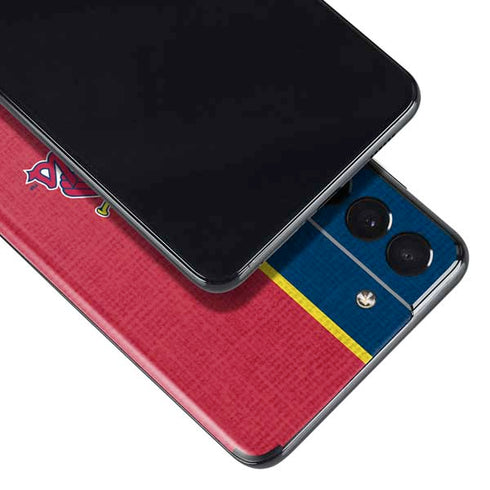MLB St. Louis Cardinals Split Galaxy S21 5G Skin