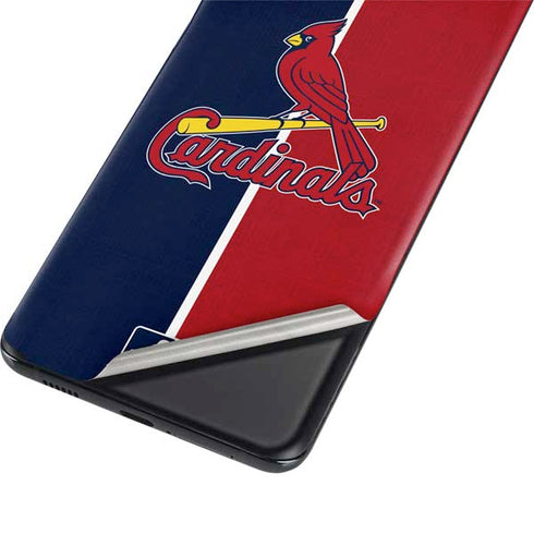 MLB St. Louis Cardinals Split Galaxy S21 5G Skin