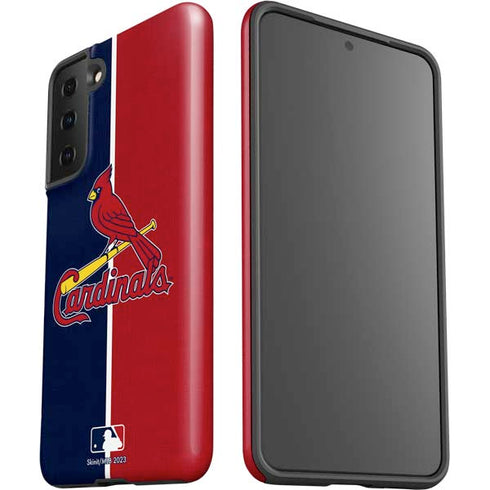 MLB St. Louis Cardinals Split Galaxy S21 FE Pro Case