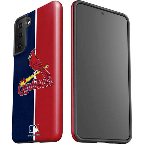 MLB St. Louis Cardinals Split Galaxy S21 Plus 5G Pro Case