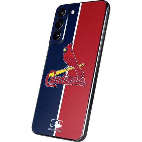 MLB St. Louis Cardinals Split Galaxy S22 Plus Skin
