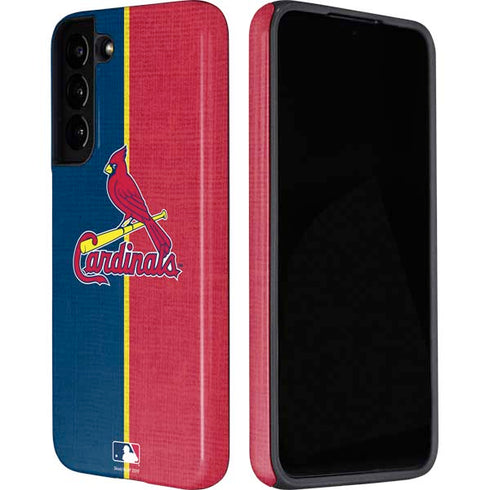 MLB St. Louis Cardinals Split Galaxy S22 Pro Case
