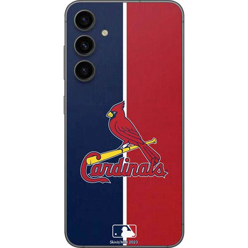 MLB St. Louis Cardinals Split Galaxy S23 FE Skin