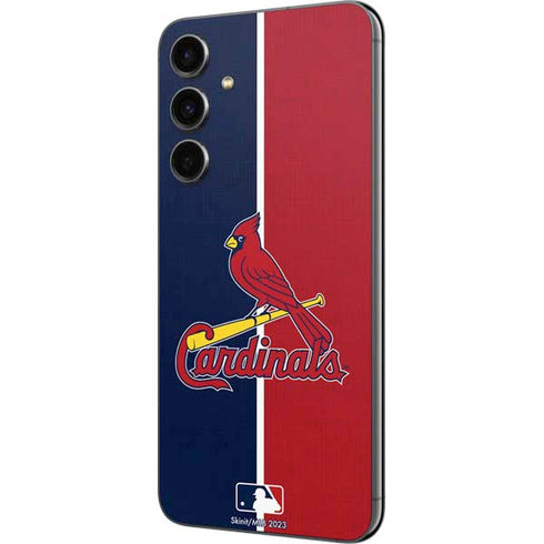 MLB St. Louis Cardinals Split Galaxy S23 FE Skin