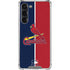 MLB St. Louis Cardinals Split Galaxy S23 Plus Clear Case