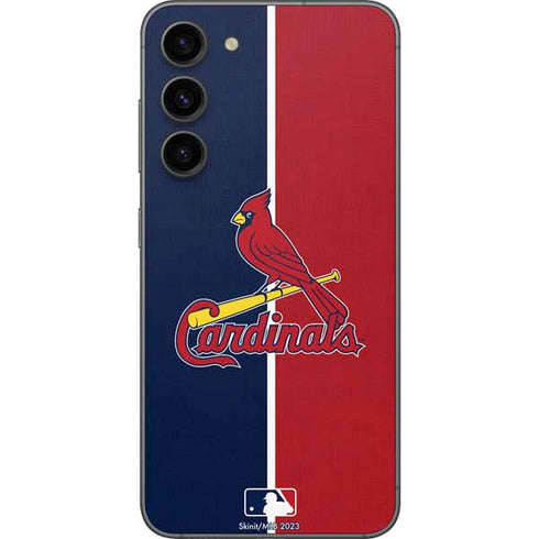 MLB St. Louis Cardinals Split Galaxy S23 Plus Skin