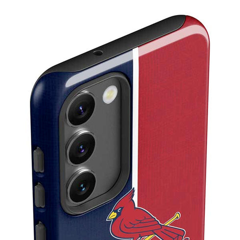 MLB St. Louis Cardinals Split Galaxy S23 Pro Case
